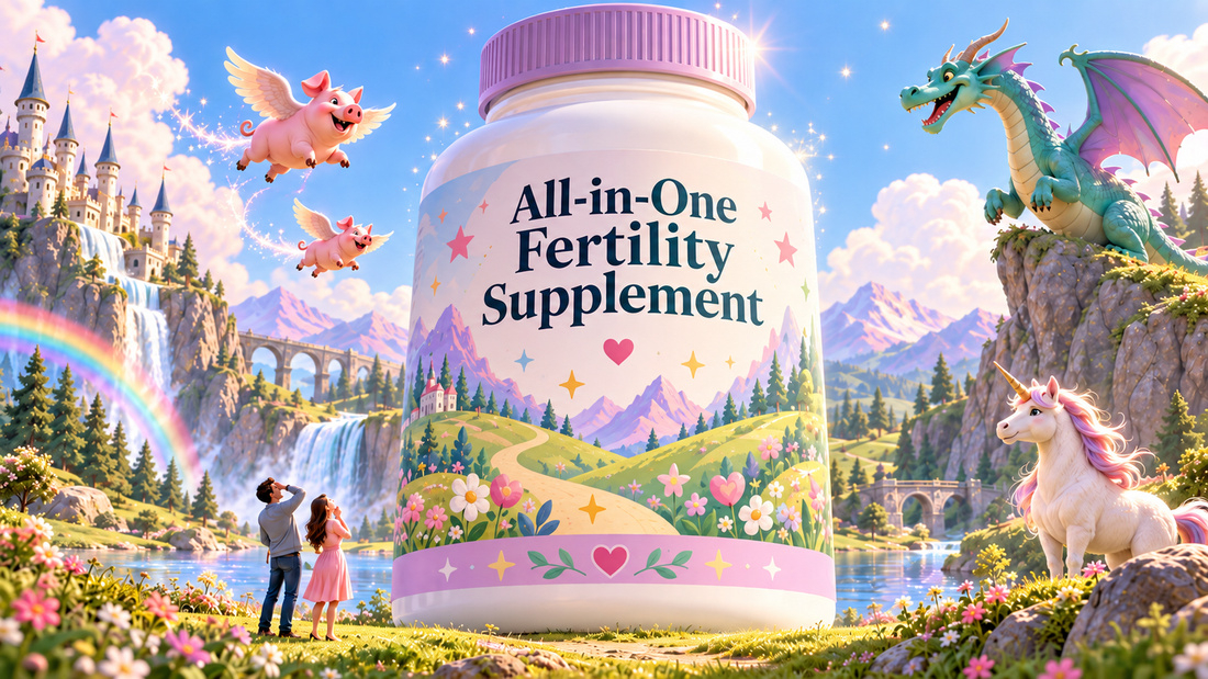 Why we don’t make one giant all-in-one fertility supplement