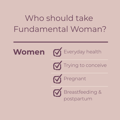 Fundamental Woman | All-stage nutritional foundation